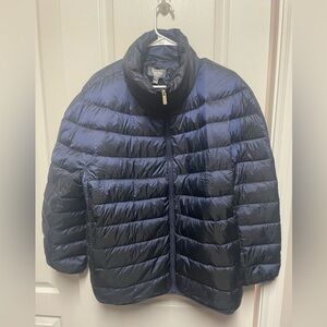 Martha Stewart Navy Puffer Jacket